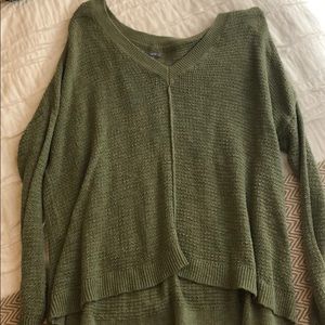 Aerie green sweater